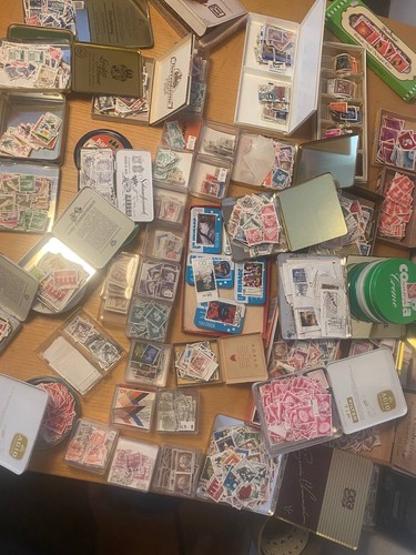 Riesige briefmarken sammlung - riesige,