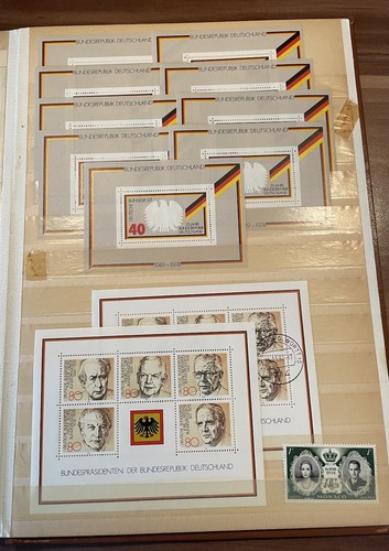 Briefmarken sammlung album - album,