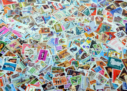 100 briefmarken alle welt - briefmarken,