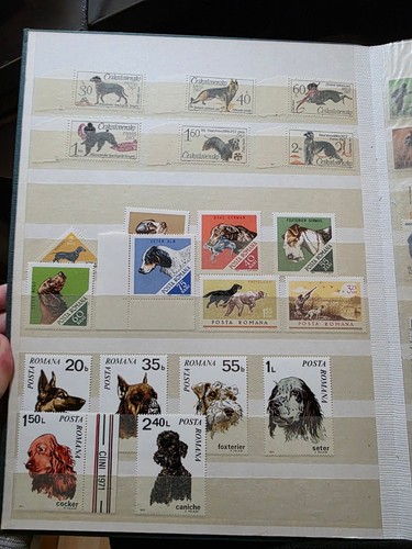 Briefmarken albumseite - briefmarken,