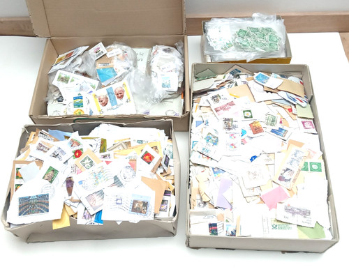 Karton briefmarken brd und - brd,, ch