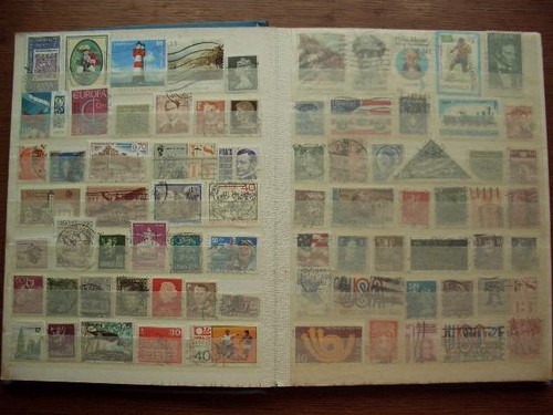 Briefmarkensammlung zwei - briefmarkensammlung,