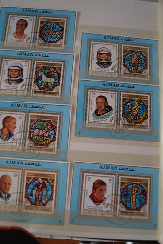 Briefmarken album mit - briefmarken,