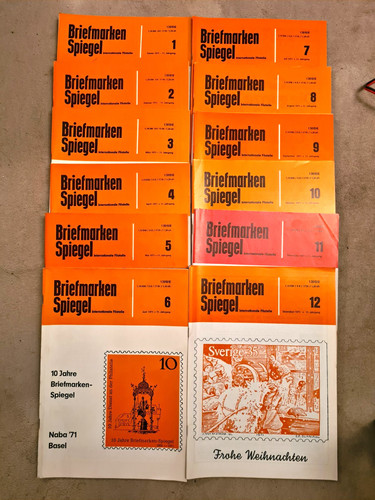 Briefmarken spiegel sammlung - briefmarken,