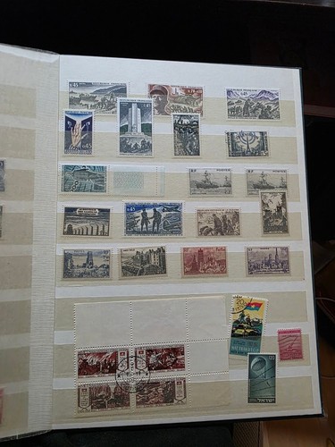 Briefmarken albumseite - briefmarken,