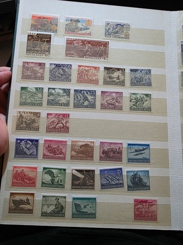 Briefmarken albumseite - briefmarken,