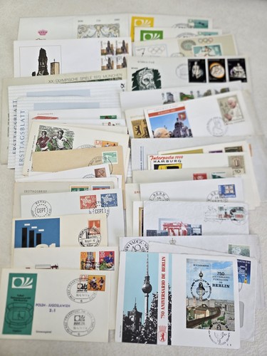 Ersttagsbriefe fdc konvolut - ersttagsbriefe,