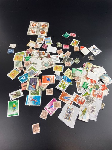 Buntes briefmarken konvolut - buntes, briefmarken-konvolut